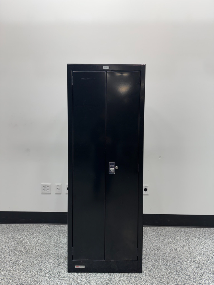 Image of Black Storage Cabinet